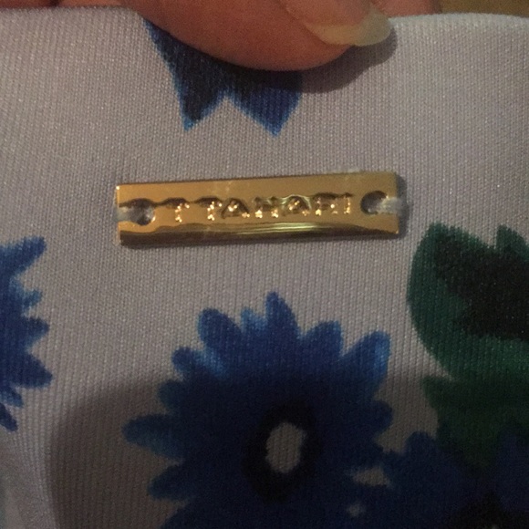 NWT TAHARI floral 🌺 midi skirt size 10 - Picture 12 of 16